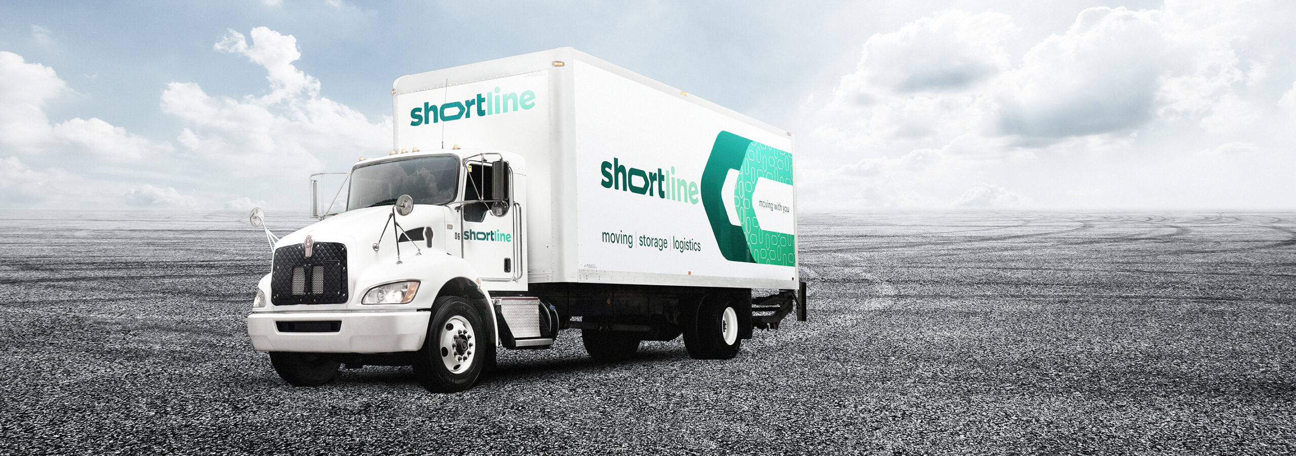 Shortline Moving Solutions truck in Winnipeg
